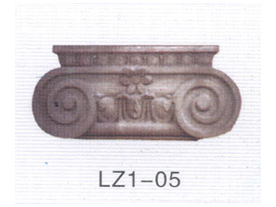 飾花、柱頭柱腳12